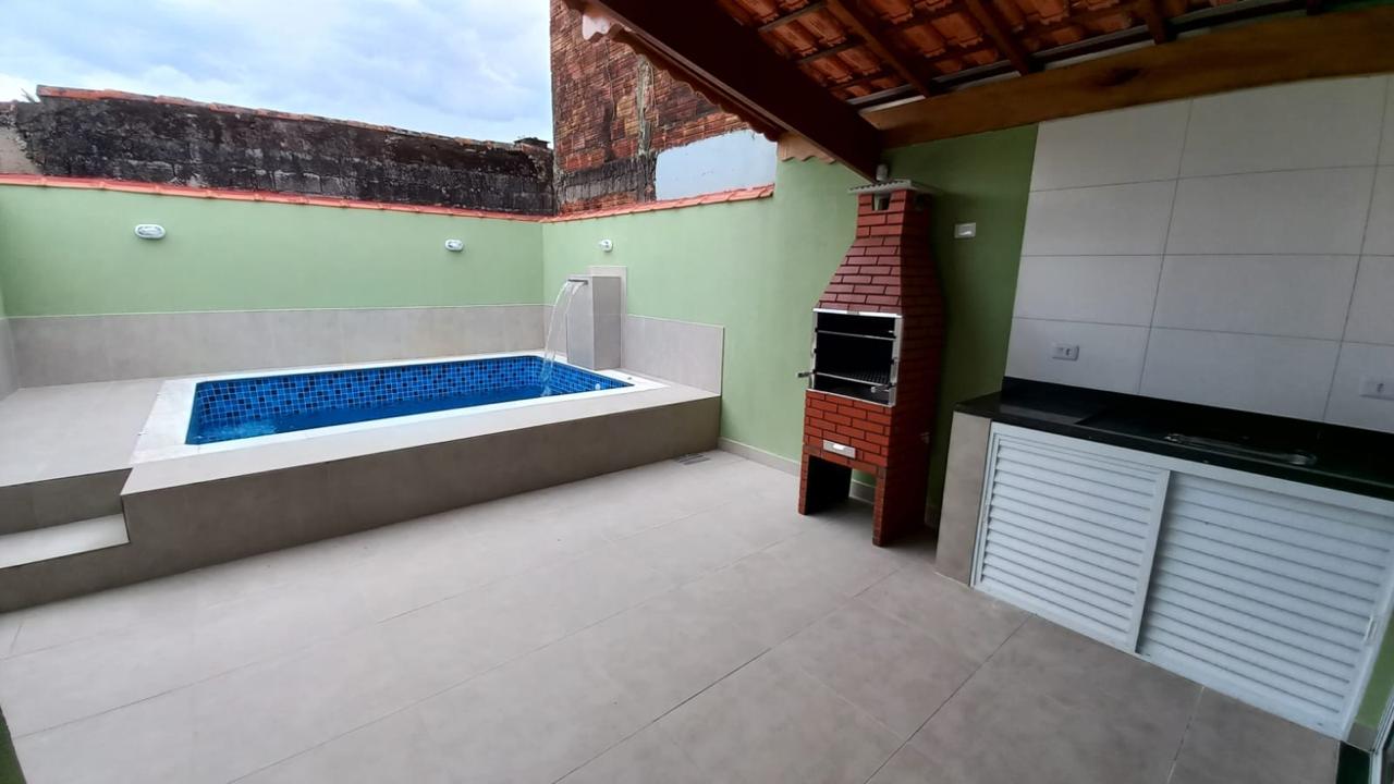 CASAS NO BALNÉARIO COPACABANA - MONGAGUÁ/SP - LADO MORRO - 600 METROS DA PISTA - foto 12