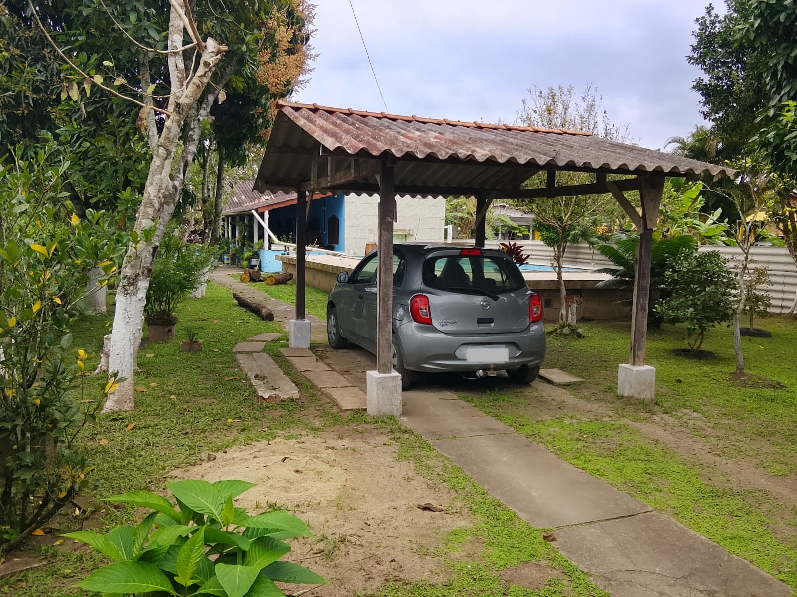 CHÁCARA NO BALNEÁRIO GAIVOTA - ITANHAÉM - SP - LADO MORRO - 400 METROS DA RODOVIA - foto 2
